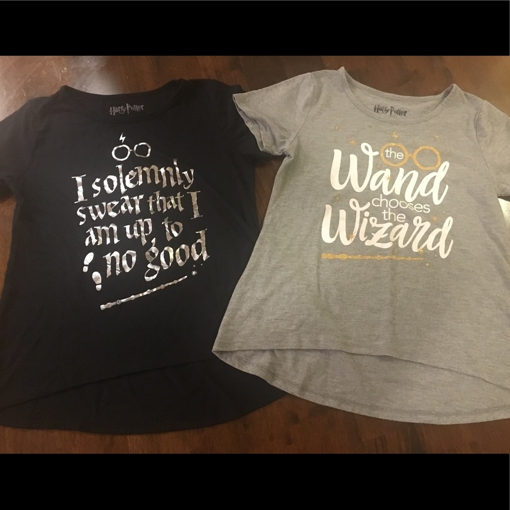 Set of 2 girls Harry Potter t-shirts